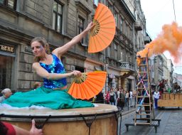 Participant of carnival