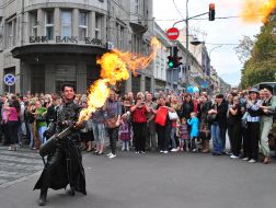 Participants of carnival