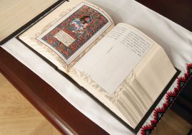 Facsimile copy of "Peresopnytsia Gospel"