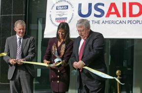 Jed Barton, Paige Alexander and John Tefft
