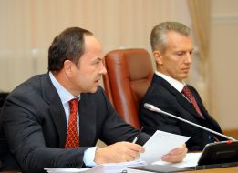 Valeriy Khoroshkovskiy and Sergey Tigipko