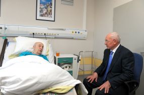 Nikolay Azarov and Leonid Bronevoy