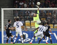 Playing moment of match