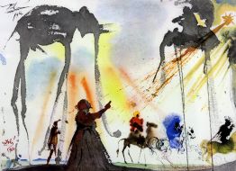 Illustration "of the Bible with lithographs of Salvador Dali"