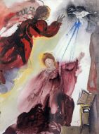 Illustration "of the Bible with lithographs of Salvador Dali"