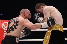 Zaurbek Baysangurov and Lukas Konecny