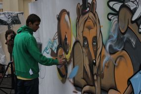 Graffiti artist