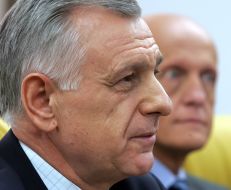 Pierluigi Collina and Anatoliy Popov