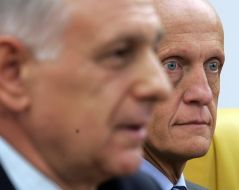 Pierluigi Collina and Anatoliy Popov