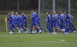 Игроки сборной Украины