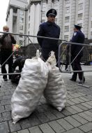 Мешки с картошкой