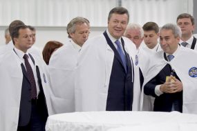 Viktor Yanukovіch and Vladimir Mіsіk