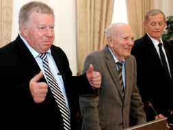 Boris Paton and Aleksandr Degtyarev