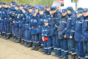 Members of the Ukrainian-Polish exercises