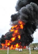 The firefighting operation