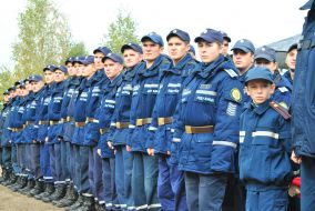 Members of the Ukrainian-Polish exercises