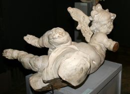 Sculptural composition of John George Pinzel