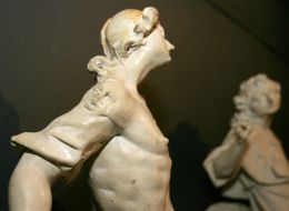 Sculptural composition of John George Pinzel