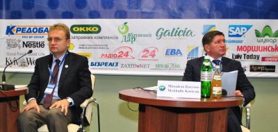 Andriy Sadovy and Mikhail Kostyuk