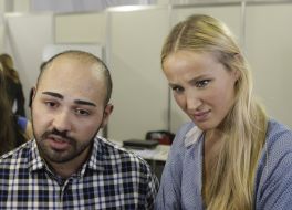 Anzor Bicholla Tetradze  and Anouki Areshidze- Kaladze