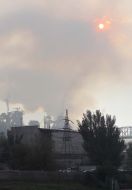 Smog in Mariupol