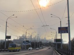 Smog in Mariupol