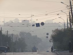Smog in Mariupol
