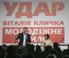 Виталий Кличко и Рена Назарова