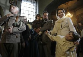 Ekaterina Guseva and actors