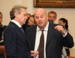 Mikhail Brodsky and Nykolay Prysyazhnyuk