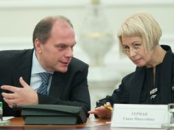 Михаил Кулиняк и Анна Герман