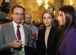 Yevgeniya Timoshenko and Gunther Krichbaum