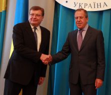 Константин Грищенко и Сергей Лавров