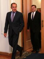 Константин Грищенко и Сергей Лавров