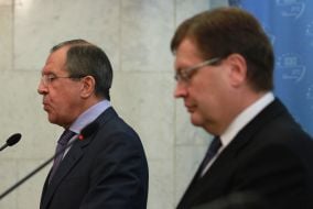 Константин Грищенко и Сергей Лавров