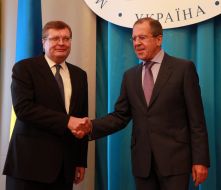 Константин Грищенко и Сергей Лавров