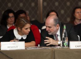 Jean-Paul Karteron and Yevgeniya Timoshenko