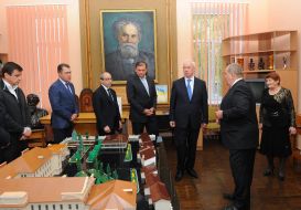 Vladimir Seminozhenko, Mikhail Dobkin, Nikolay Azarov and Gennady Kernes