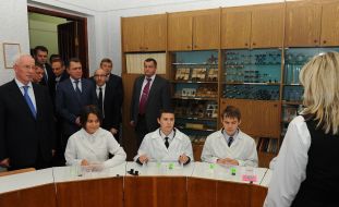 Vladimir Seminozhenko, Nikolay Azarov and Gennady Kernes