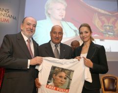 Yevgeniya Timoshenko and Jean-Paul Carteron