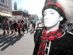 Participants of opening of museum of Crimea war history 