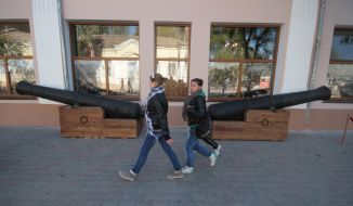 The museum of Crimea war in Evpatoria