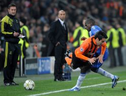 Playing moment of match