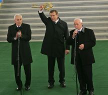 Vladimir Petrenko, Vladimir Fedorenko and Nikolay Azarov