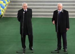 Vladimir Petrenko and Nikolay Azarov