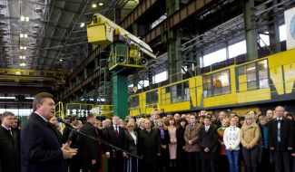 Виктор Янукович на ОАО "Турбоатом"