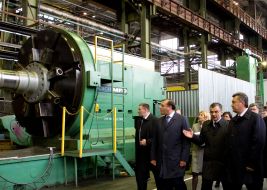 Виктор Янукович на ОАО "Турбоатом"
