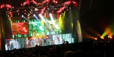 Учасники німецького рок-гурту "Scorpions"