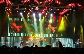 Учасники німецького рок-гурту "Scorpions"