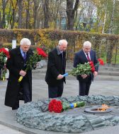 Vladimir Litvin, Nykolay Azarov, Anatoly Prysyazhnyuk